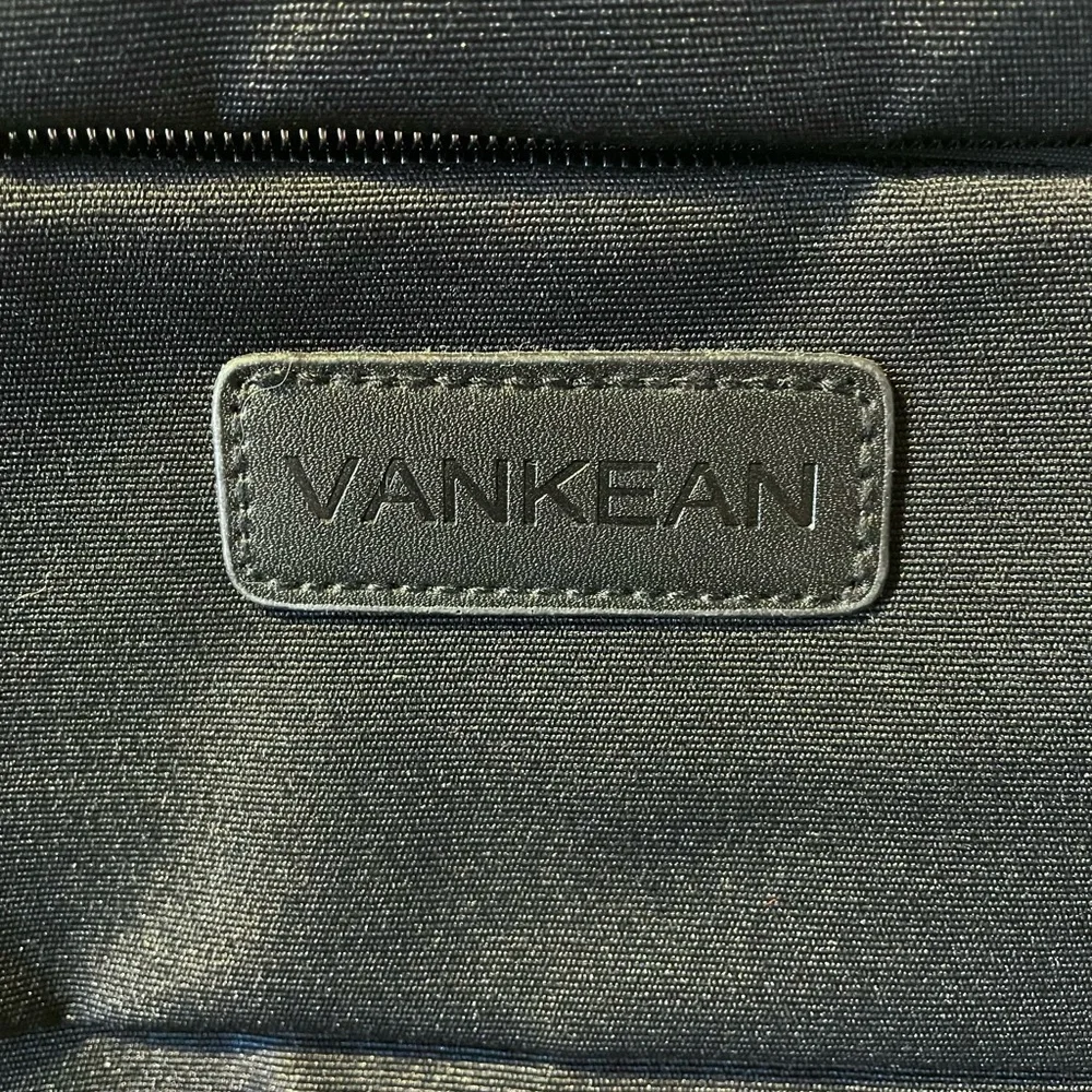 Vankean Black Laptop Computer Backpack Men Women USB Many Pockets Travel